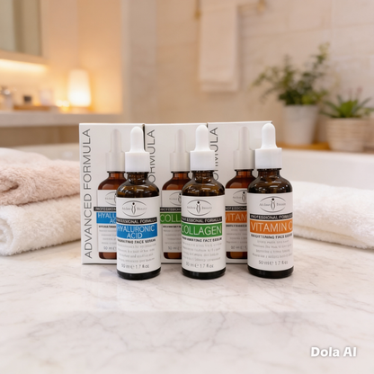 KIT SERUM- ACIDO HIALURONICO-VITAMINA C-COLAGENO