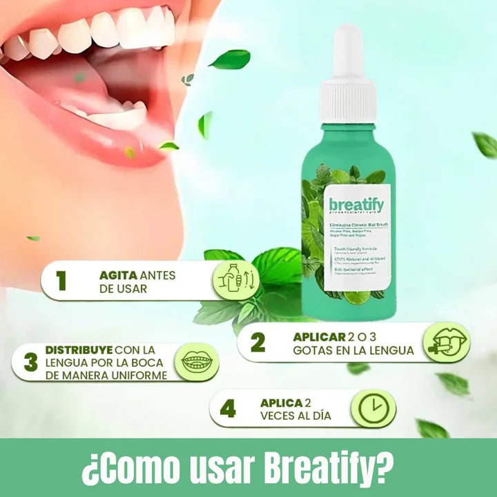 Breatify Fresh Breath – Serum Eliminador de Mal Aliento